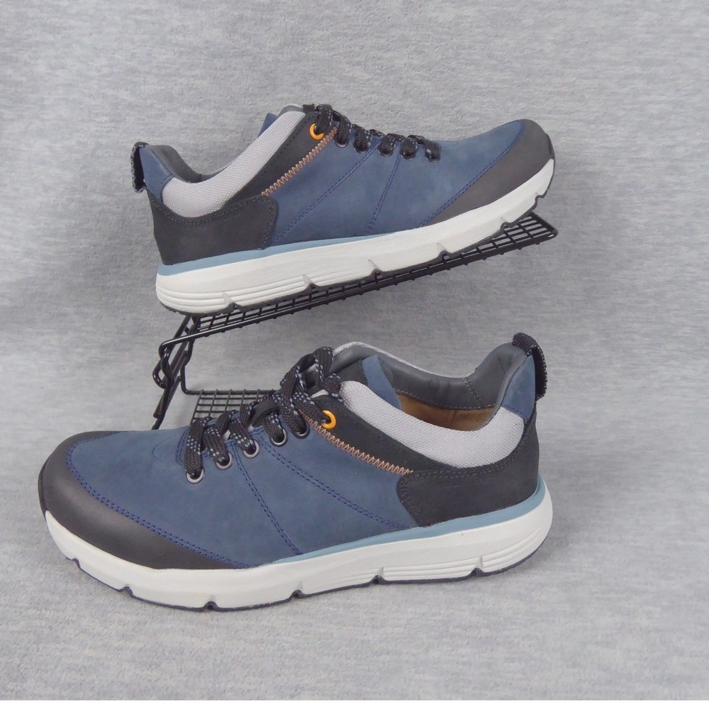 Samuel Hubbard Camino Walker Sneakers Mens 8.5M Blue Navy Nubuck Leather Hiking